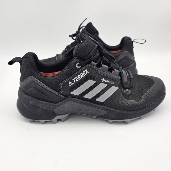 Adidas Terrex Swift R3 GTX Black Grey Hiking Shoes Mens Size
